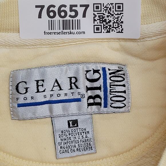 Vintage Purdue-University Sweatshirt Large 25x25 Boxy - Picture 7 of 14